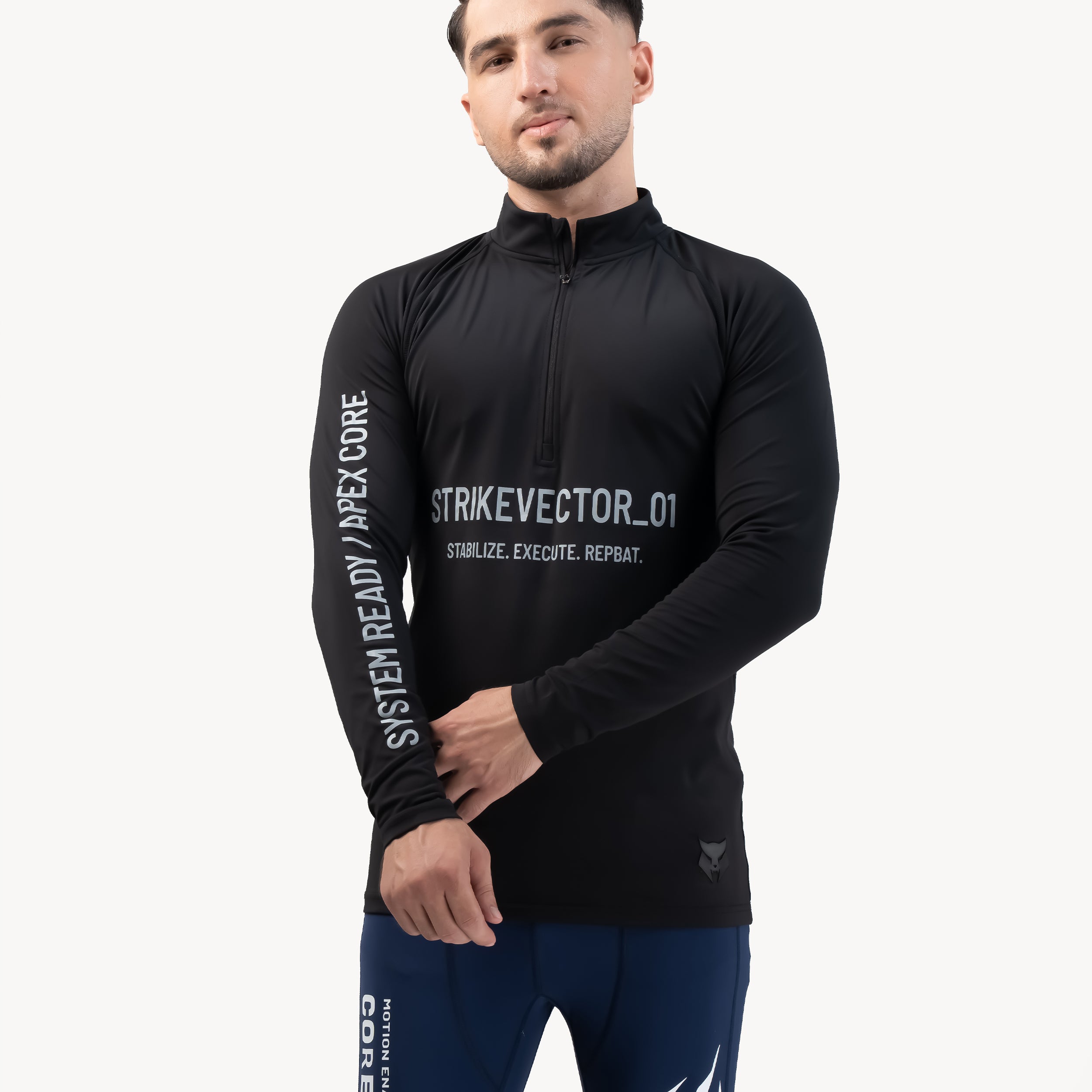 STRIKEVECTOR_01 — WAR BLACK — back view