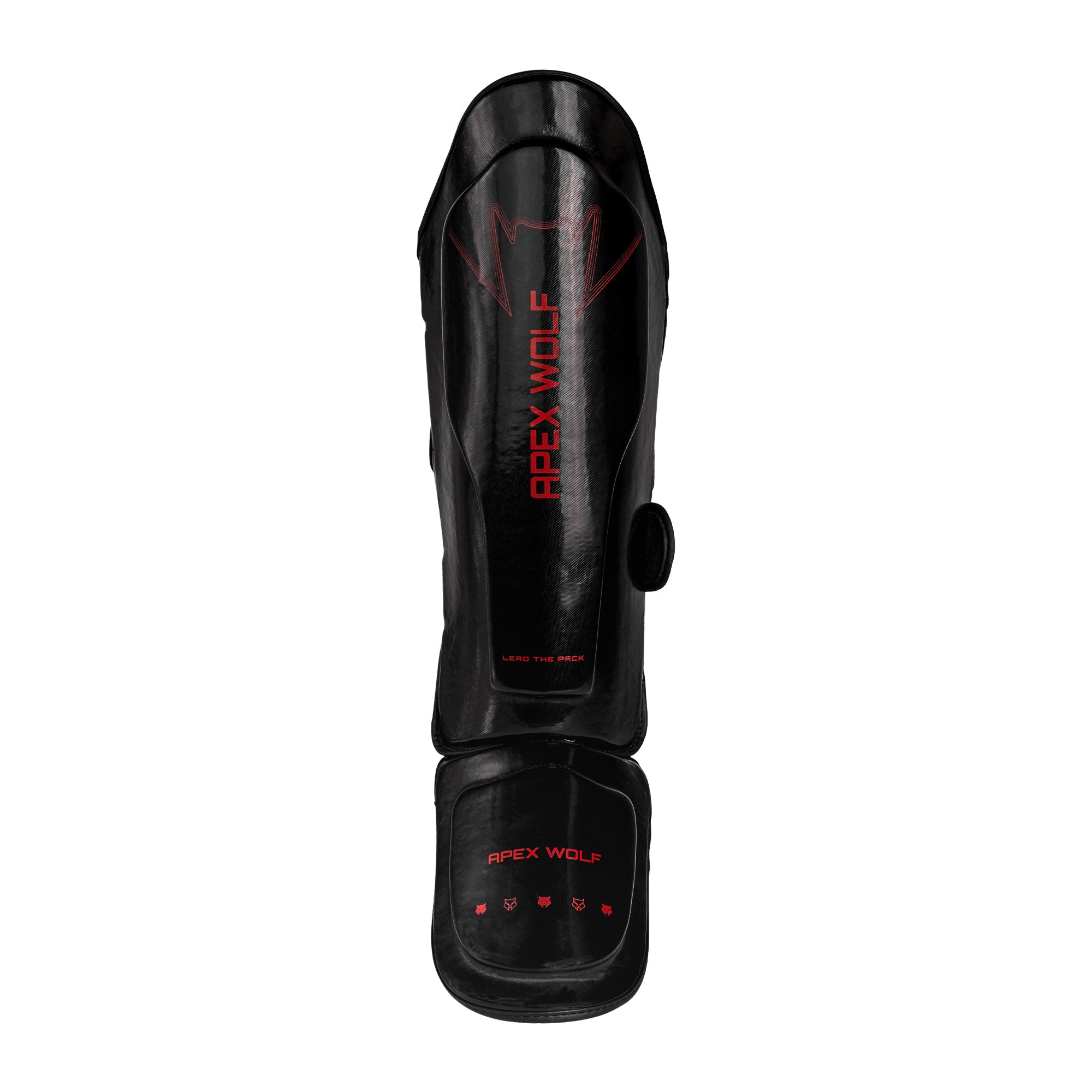 Pulse Martial Arts Shin Guard — angle 4 view, Pulse Martial Arts Shin Guard