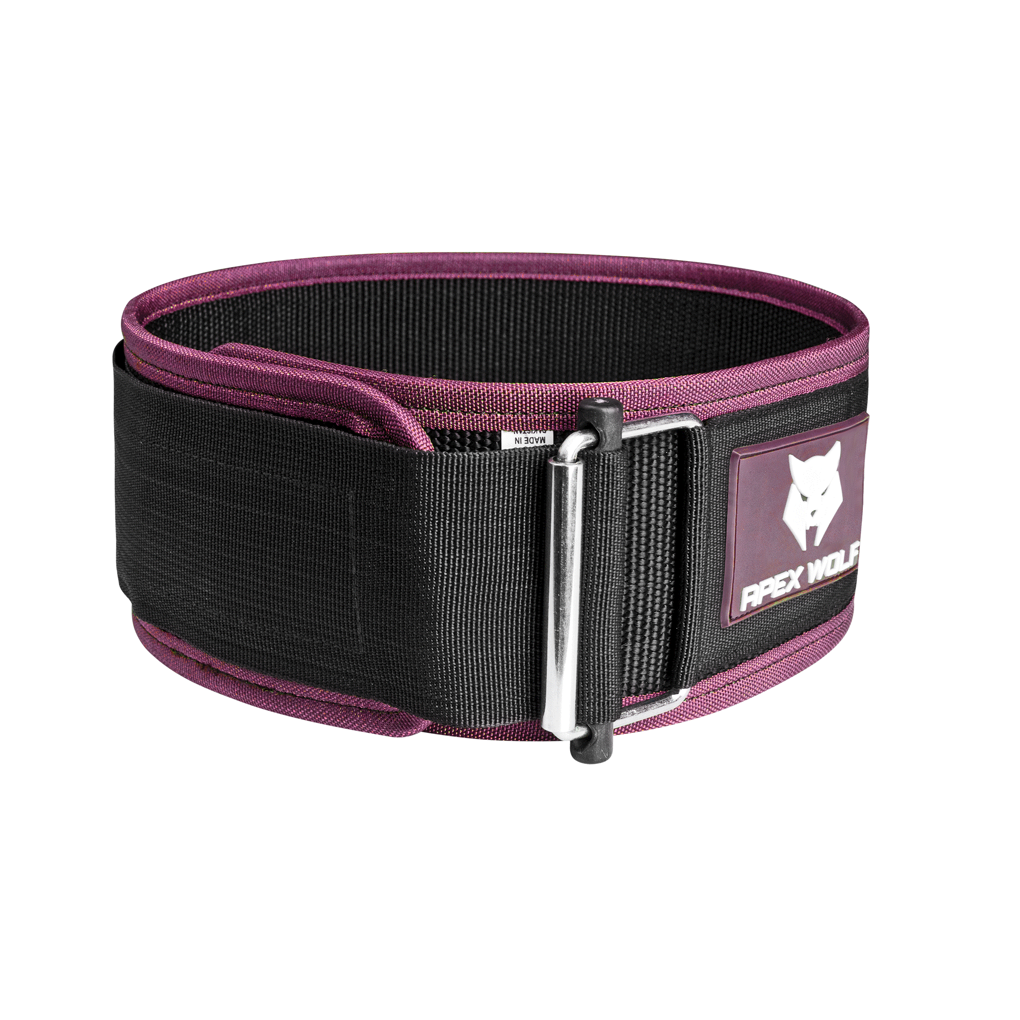 Stealth Flex Weightlifting Belt - Pink — back view