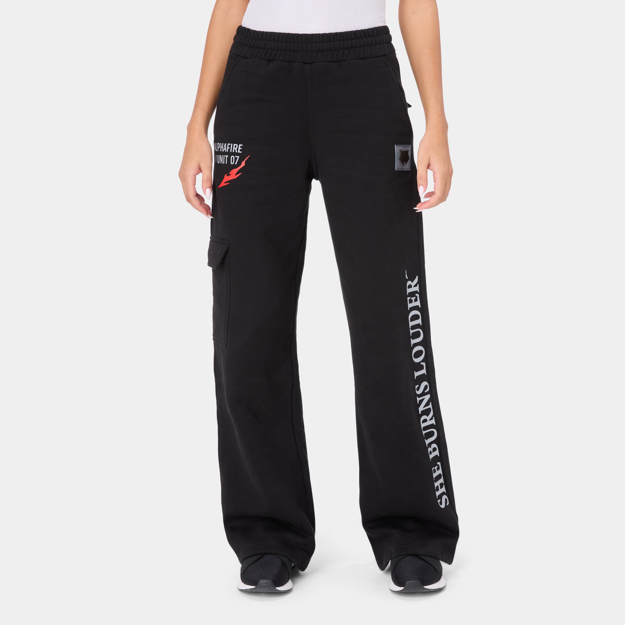 ALPHAFIRE BOTTOM — WAR BLACK Black - ApexWolf Canadian Tactical Performance Wear