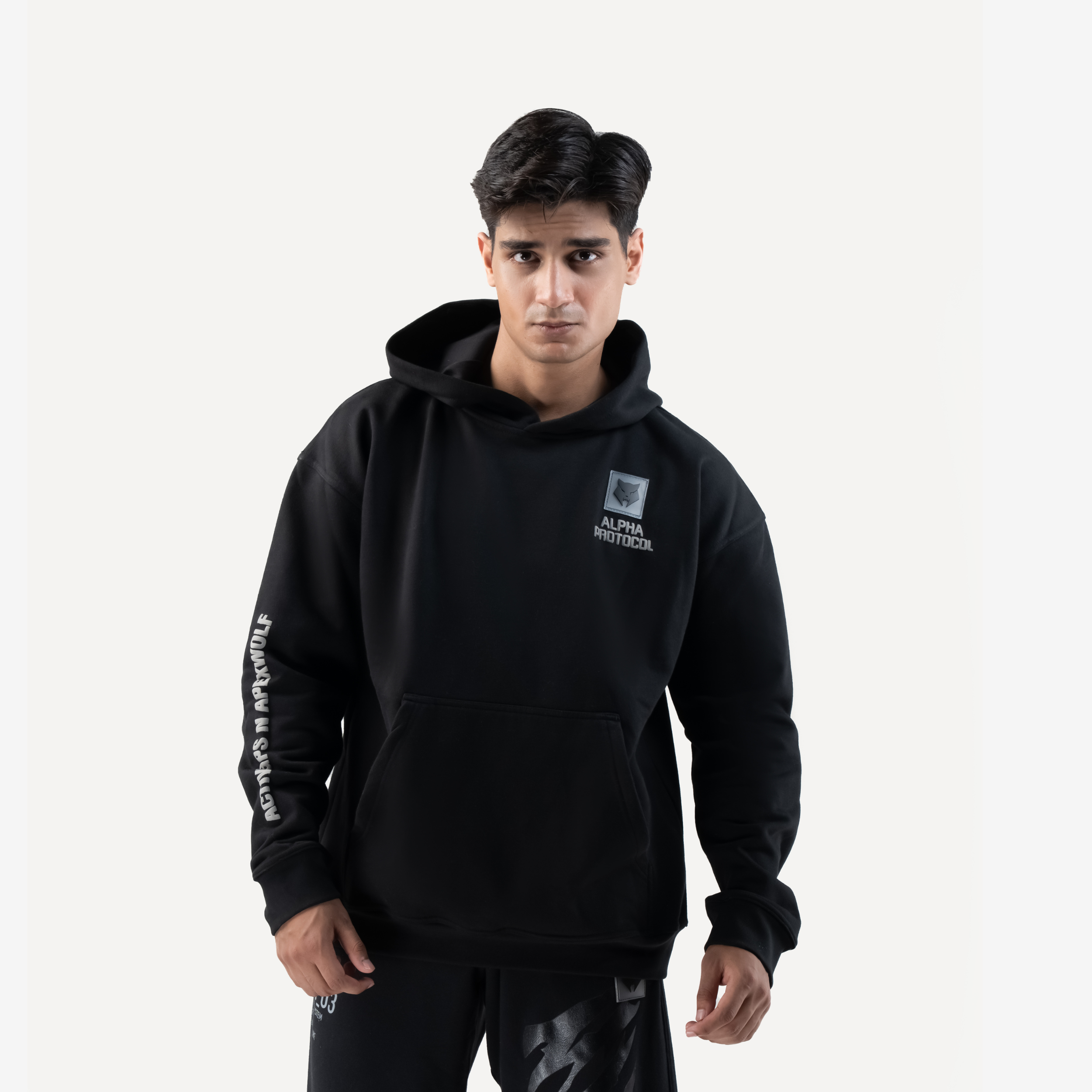 ALPHA PROTOCOL TOP — WAR BLACK — alternate angle/detail