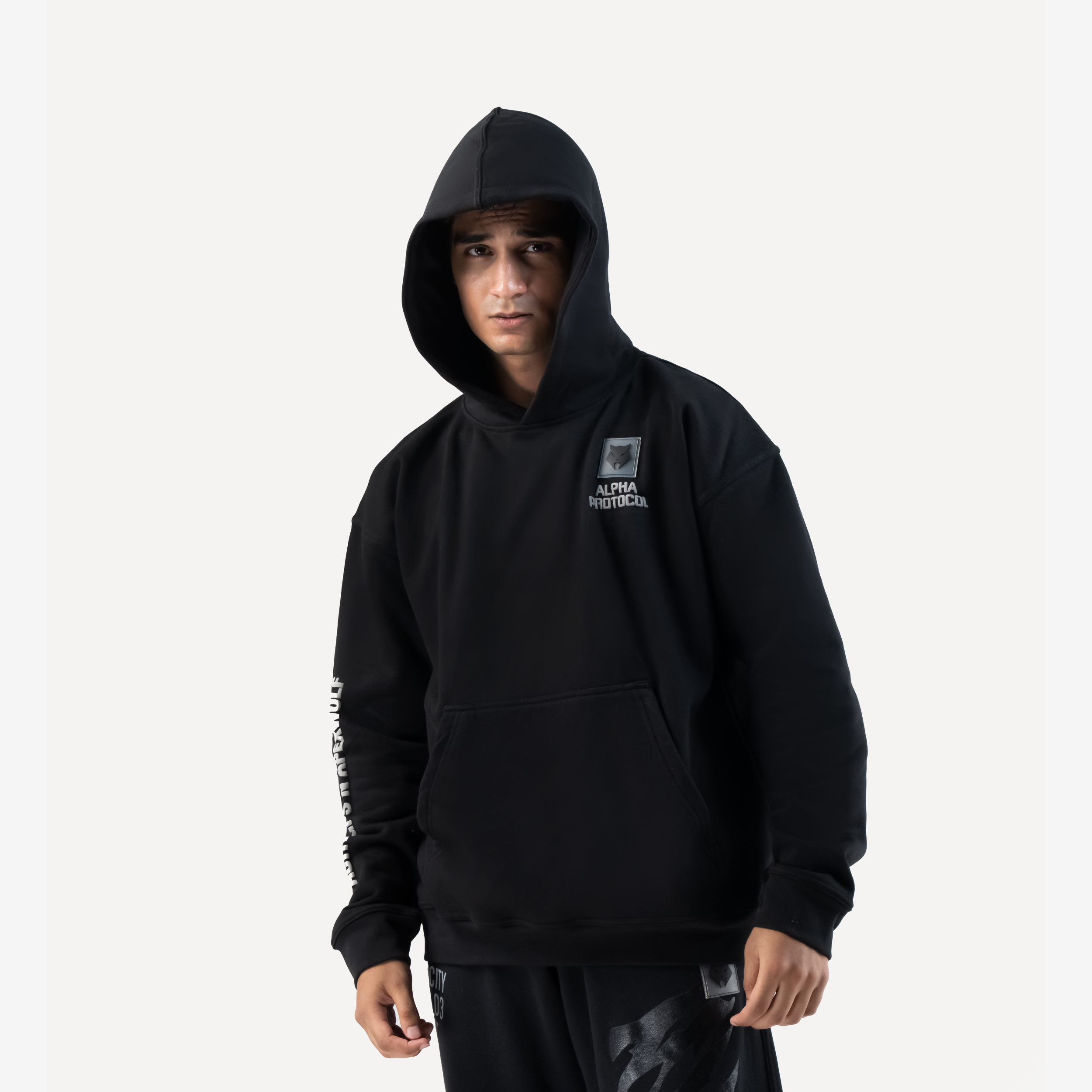 ALPHA PROTOCOL TOP — WAR BLACK