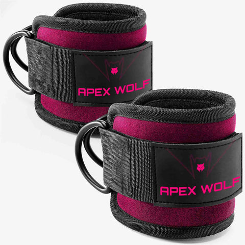 Power Grip Ankle Strap (Pair) - Stealth Pink