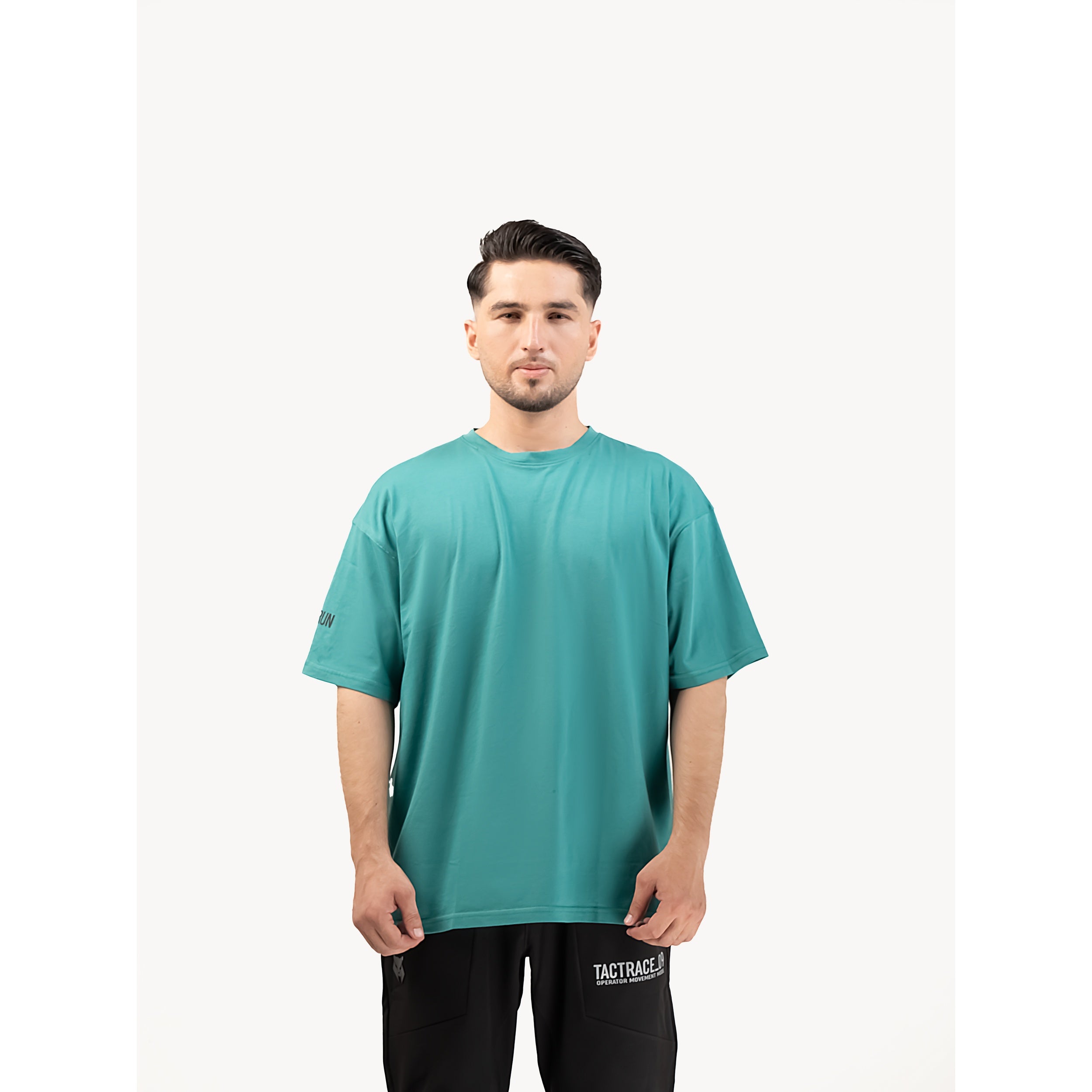 OPERATOR_77 OVERSIZED TEE — ROUGE GREEN