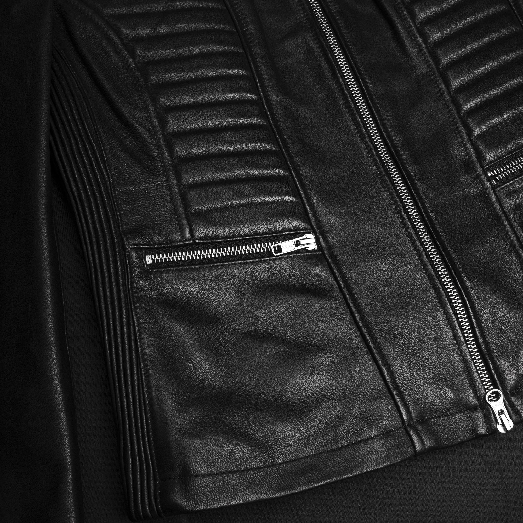 Valkyrie Black Leather Jacket — Additional angle (7)