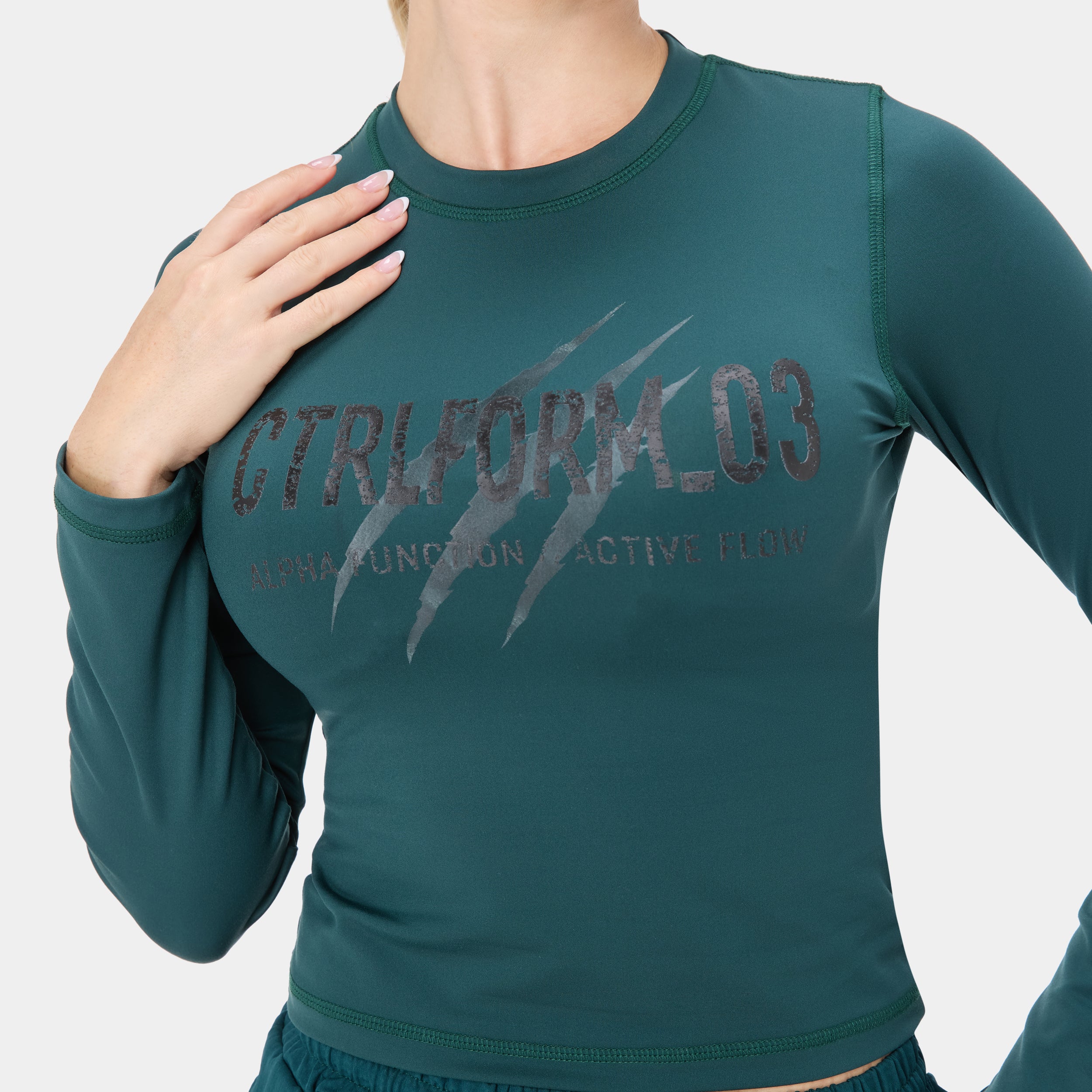 CTRLFORM_03 LONG SLEEVE TOP — ALPHA FOREST