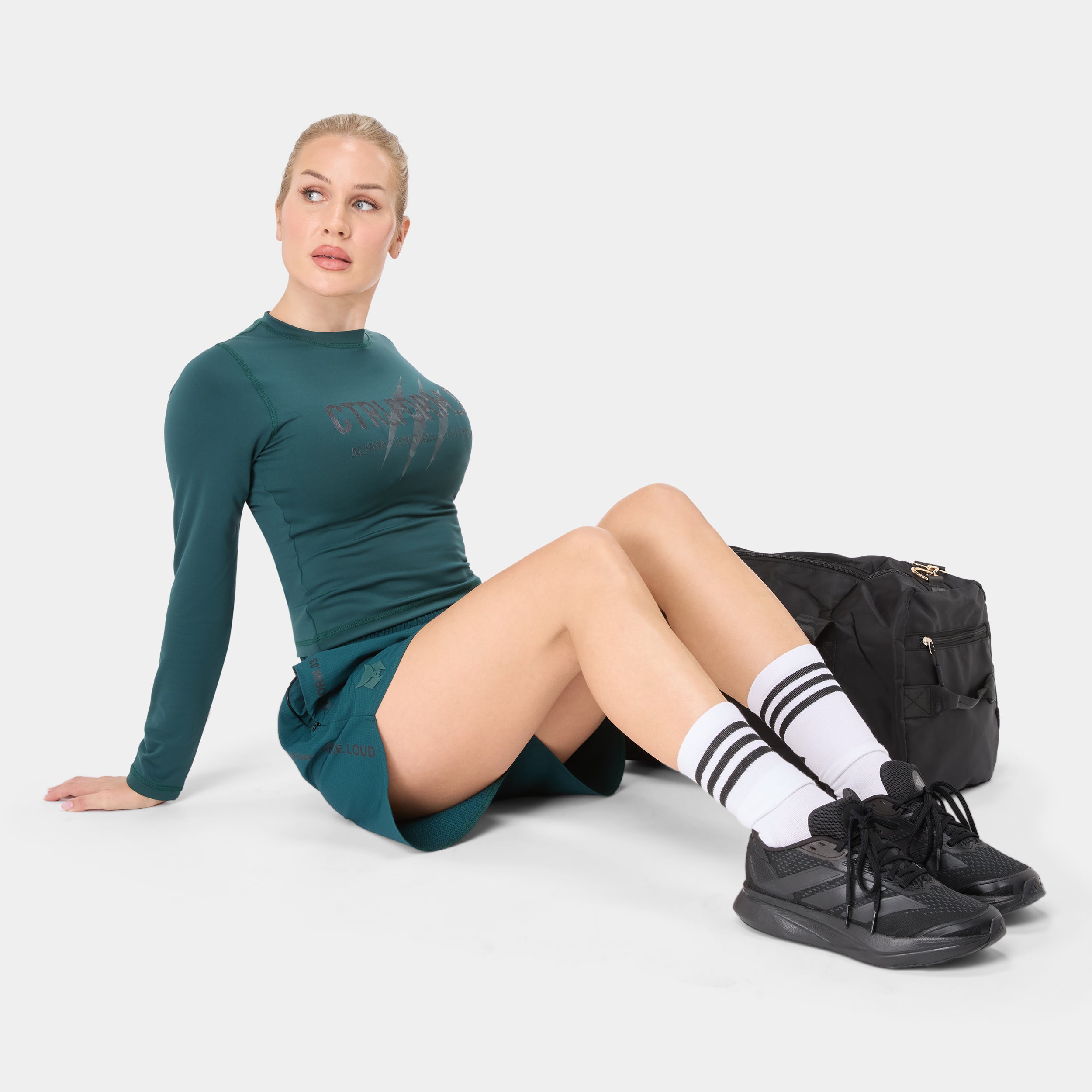 CTRLFORM_03 LONG SLEEVE TOP — ALPHA FOREST — front view