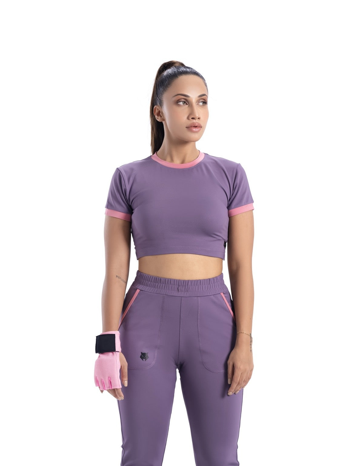 Vital Cutout Crop Tee