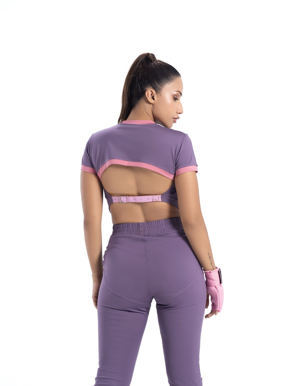 Vital Cutout Crop Tee