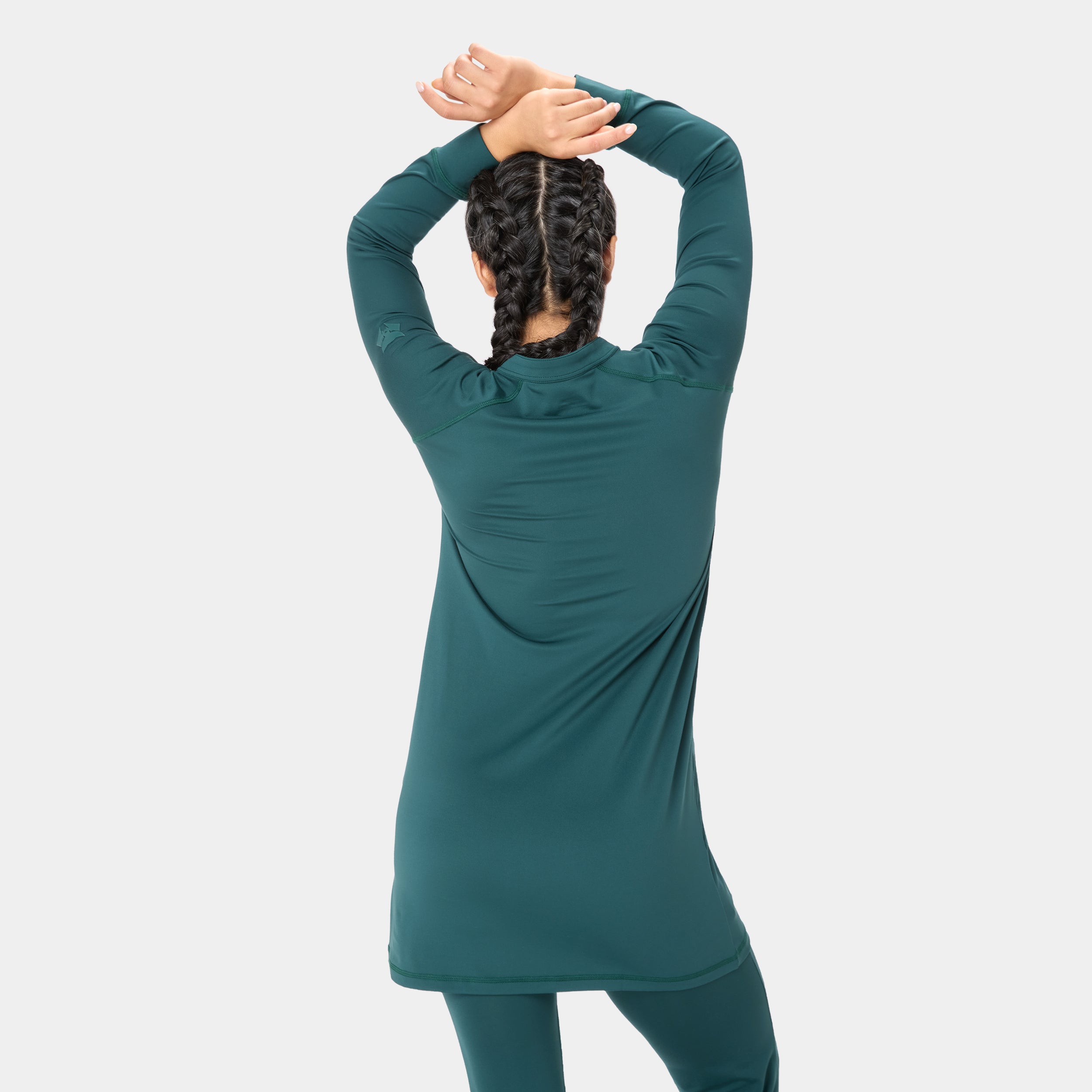 Onyx Raglan Top - Alpha Forest — back/alternate view, Onyx Raglan Top - Alpha Forest