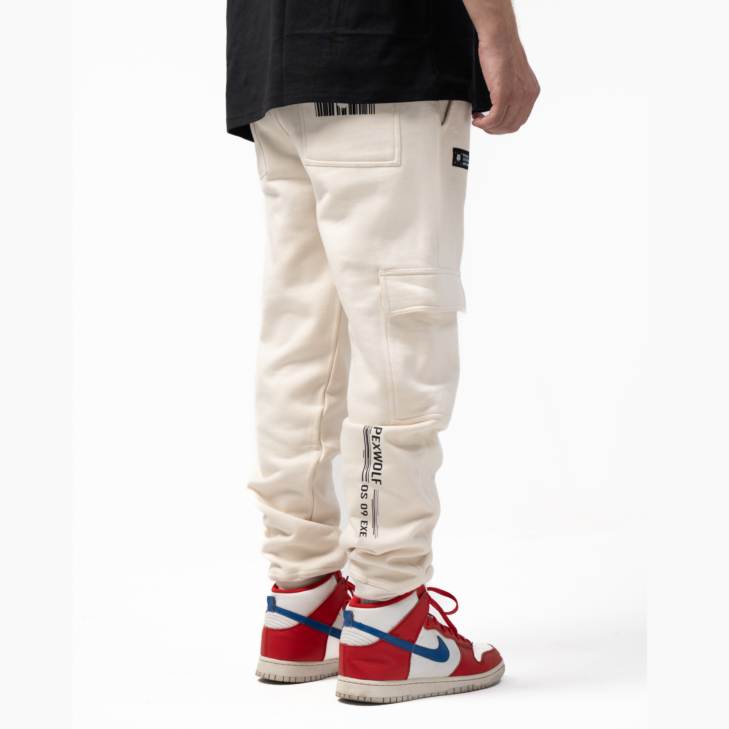 PHASE 09 TROUSER — TACTICAL BEIGE — side/detail view, PHASE 09 TROUSER — TACTICAL BEIGE