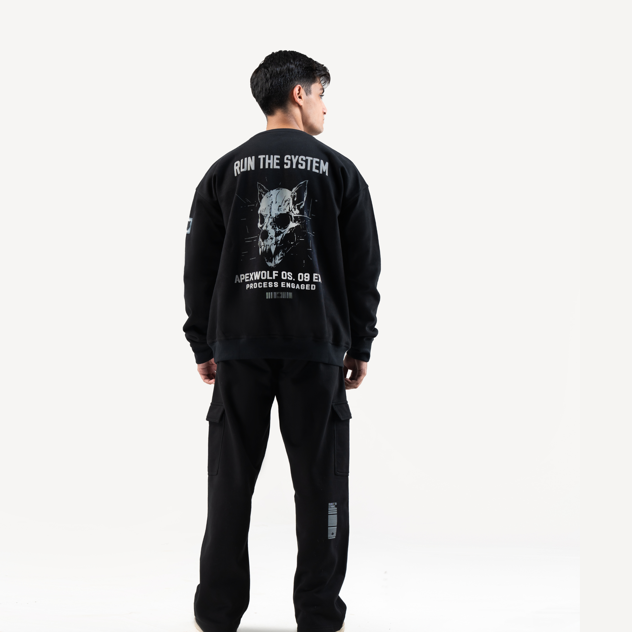 PHASE 09 TOP — WAR BLACK — side/detail view, PHASE 09 TOP — WAR BLACK