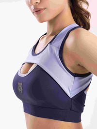 Sky Surge Racerback Sports Bra