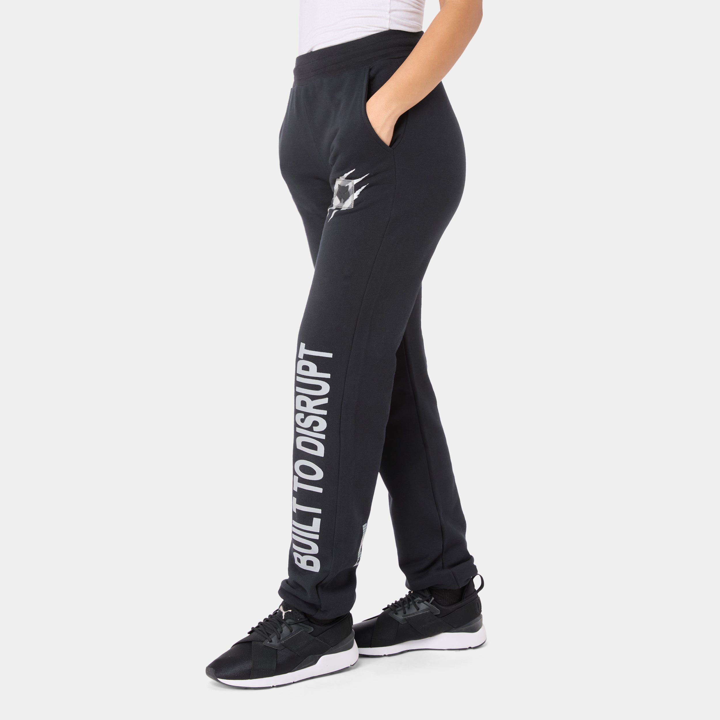 WOLFSTATE_99 JOGGER — WAR BLACK — front view