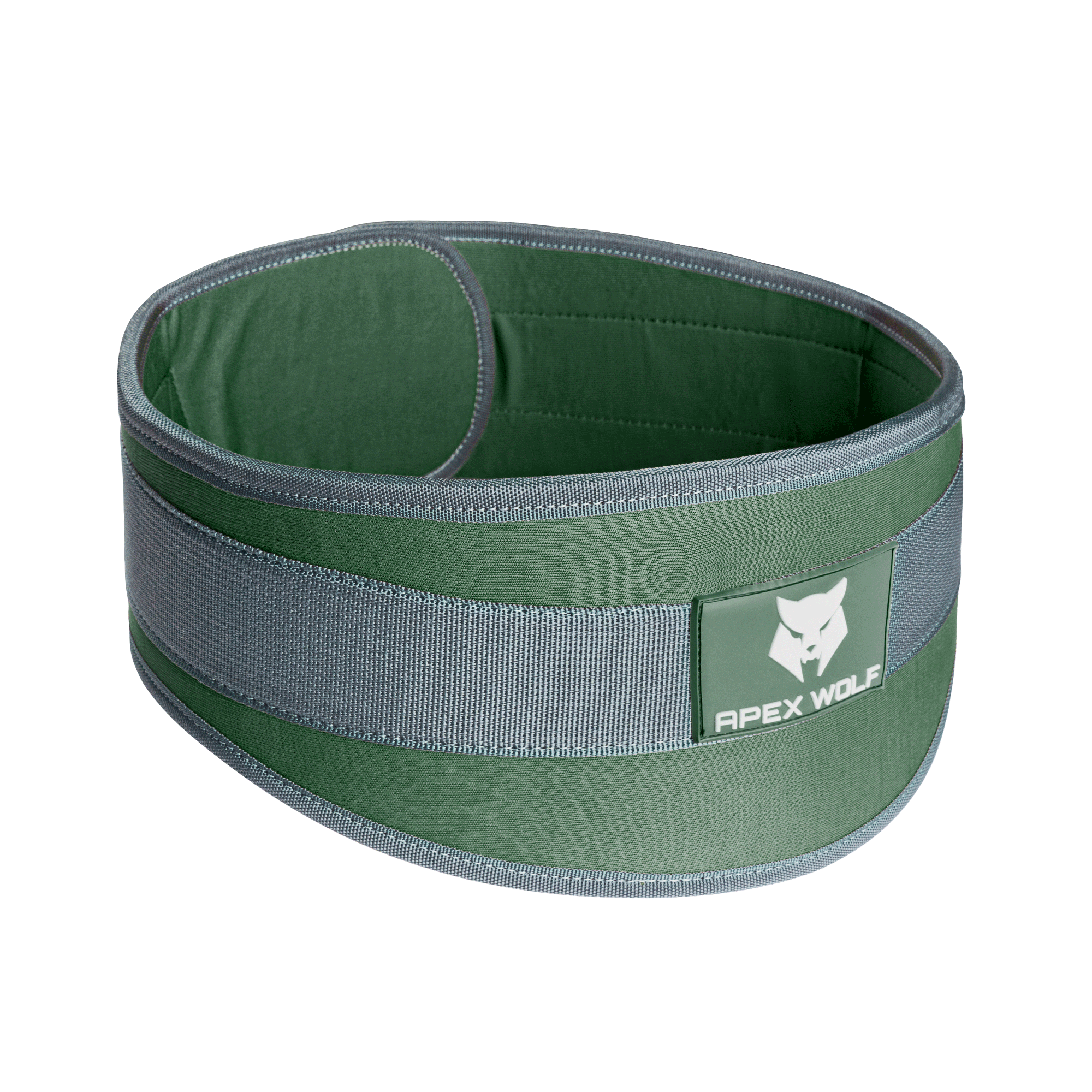 Flex Core Lifting Belt — Iron Forest — Side/detail angle