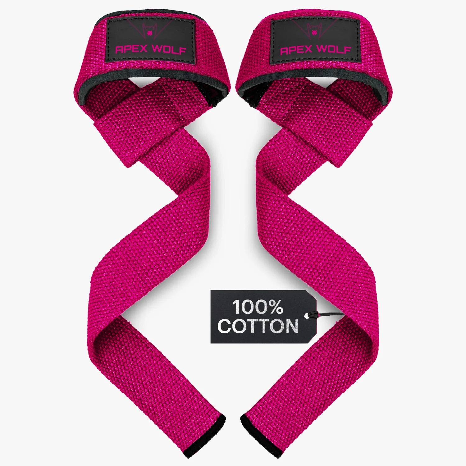 Alpha Grip Weight Lifting Straps (Pair) — alternate angle/detail