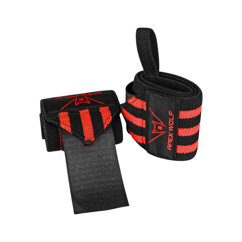 Battle Wrap Wrist Straps (Pair) - Red