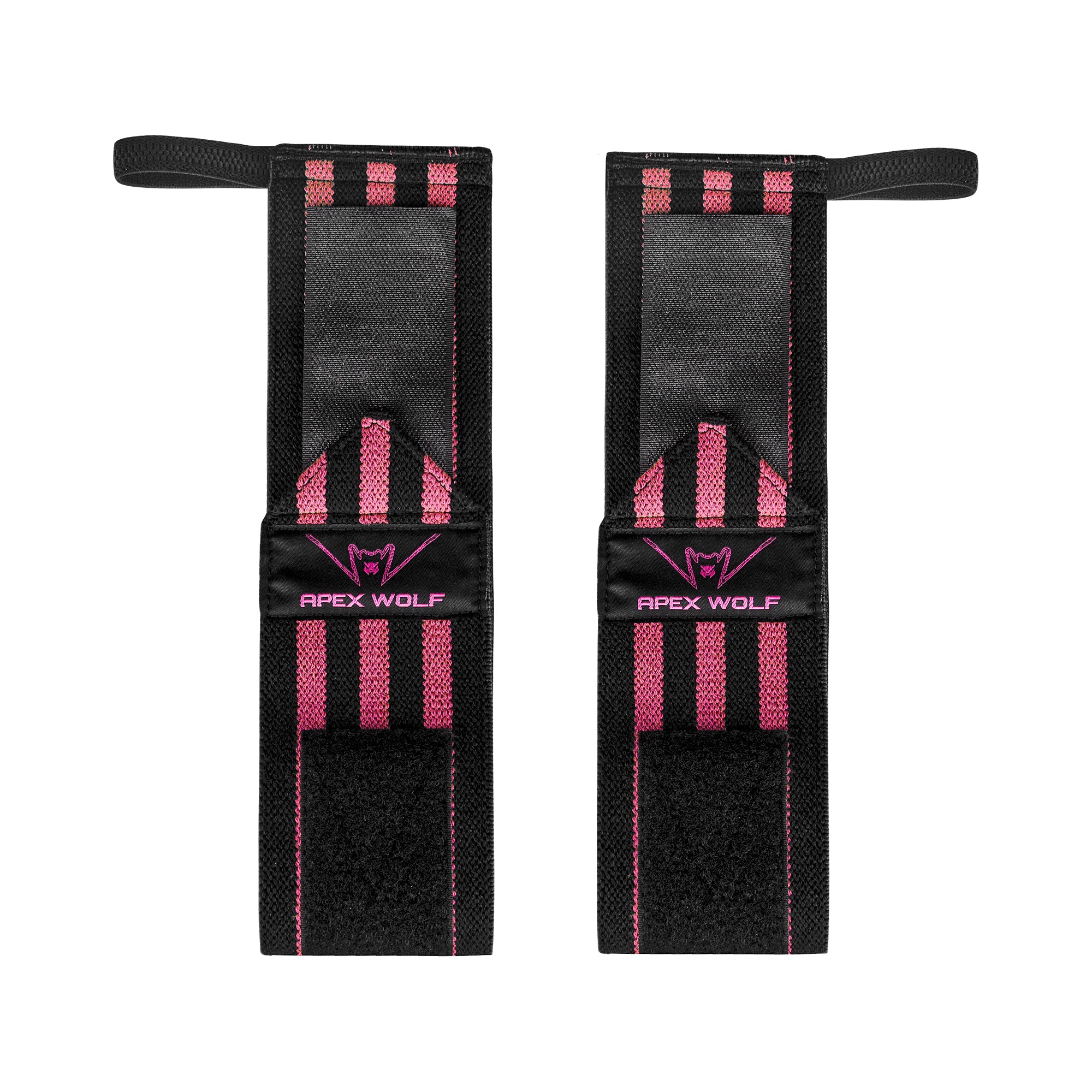Battle Wrap Wrist Straps (Pair) - Pink — alternate angle/detail