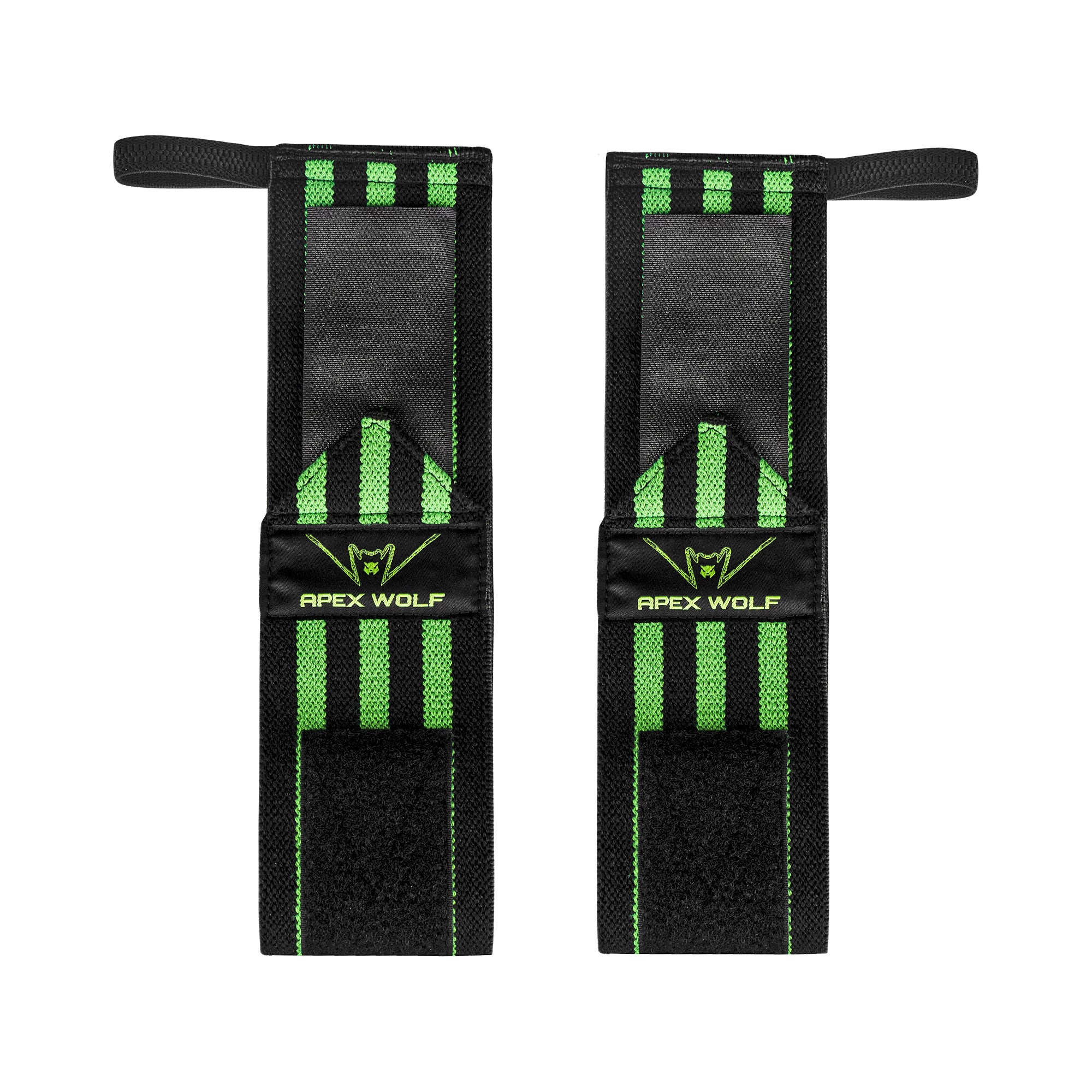Battle Wrap Wrist Straps (Pair) – Green — alternate angle/detail