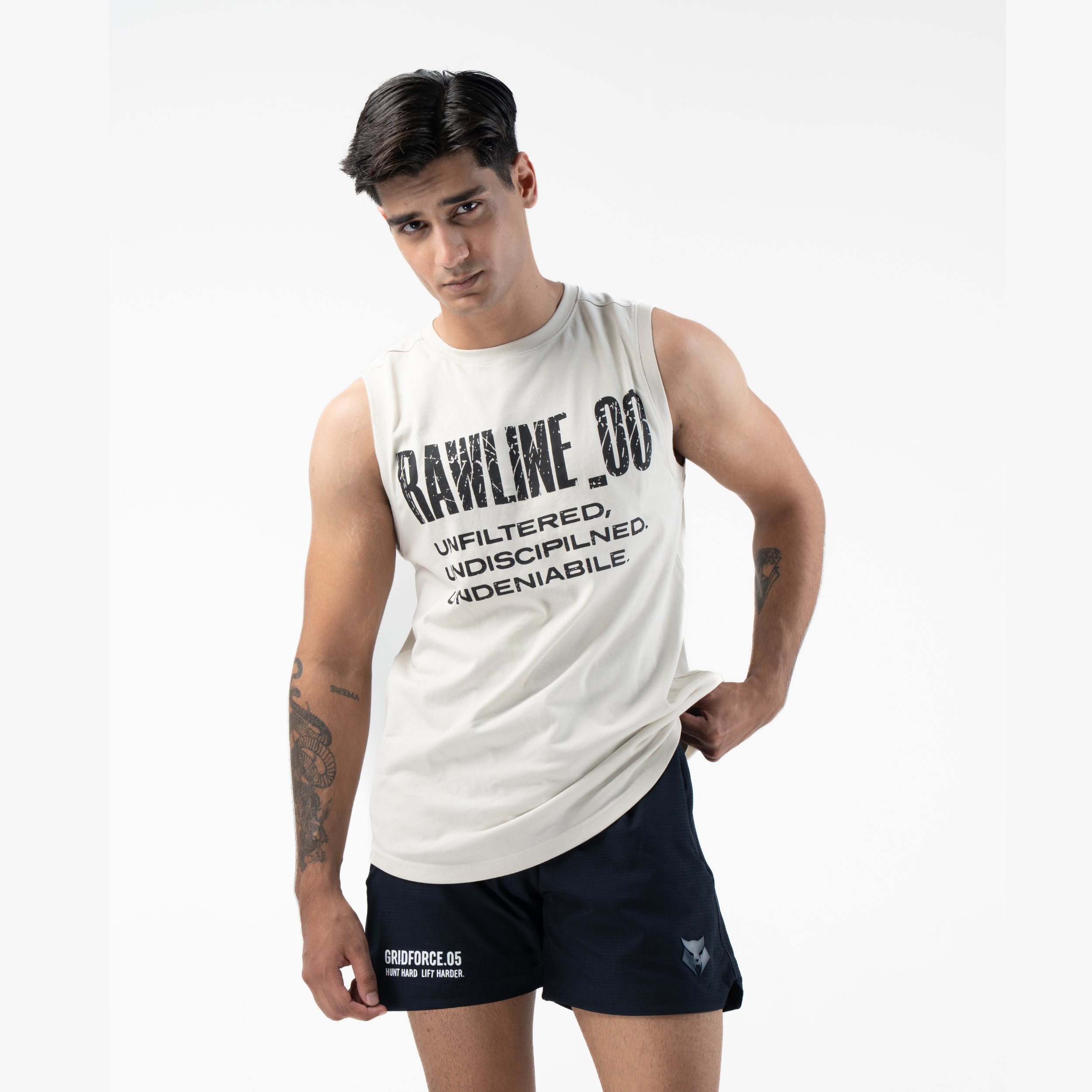 RAWLINE_00 VEST — TACTICAL BIEGE