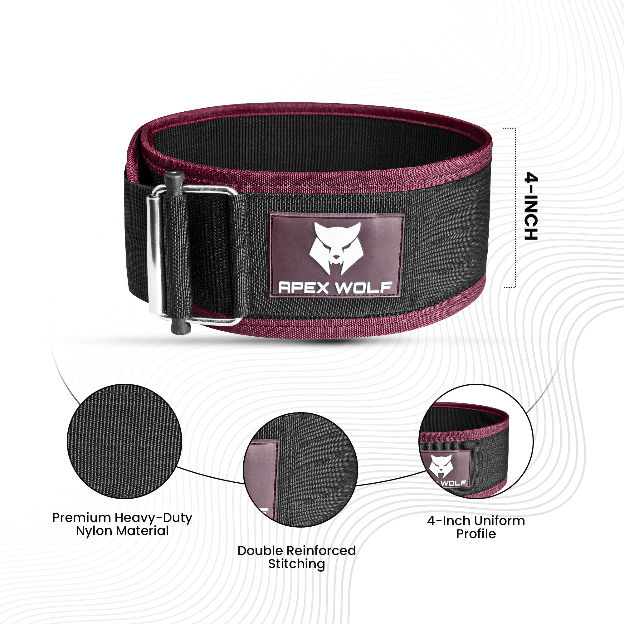 Stealth Flex Weightlifting Belt - Pink