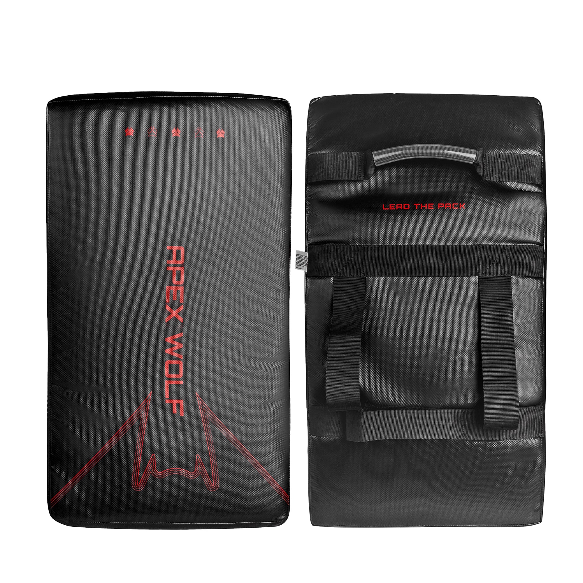 Pulse Martial Arts Kick Pad (One Pad Only) Black - ApexWolf Canadian Tactical Performance Wear