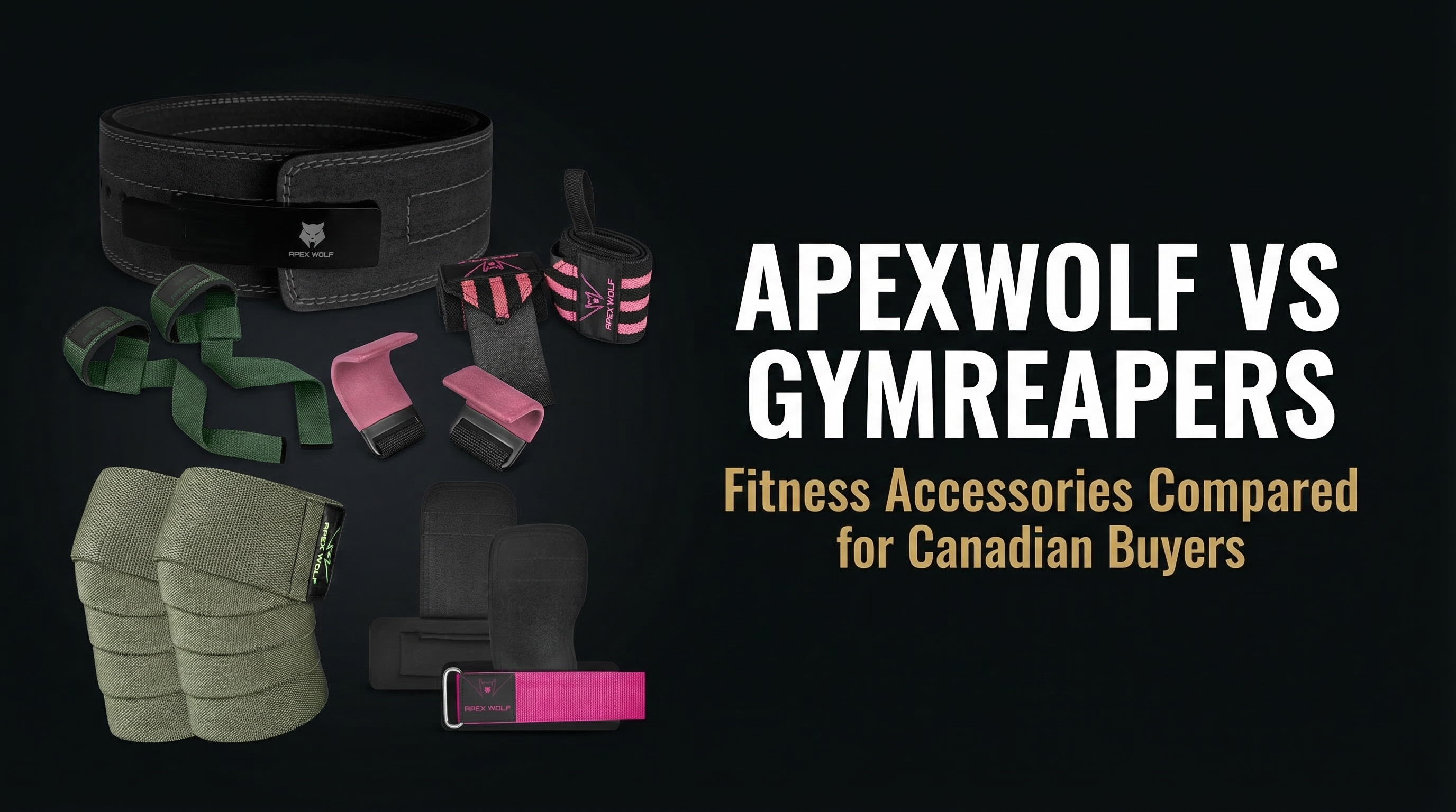 ApexWolf vs Gymreapers Fitness Accessories Comparison Banner