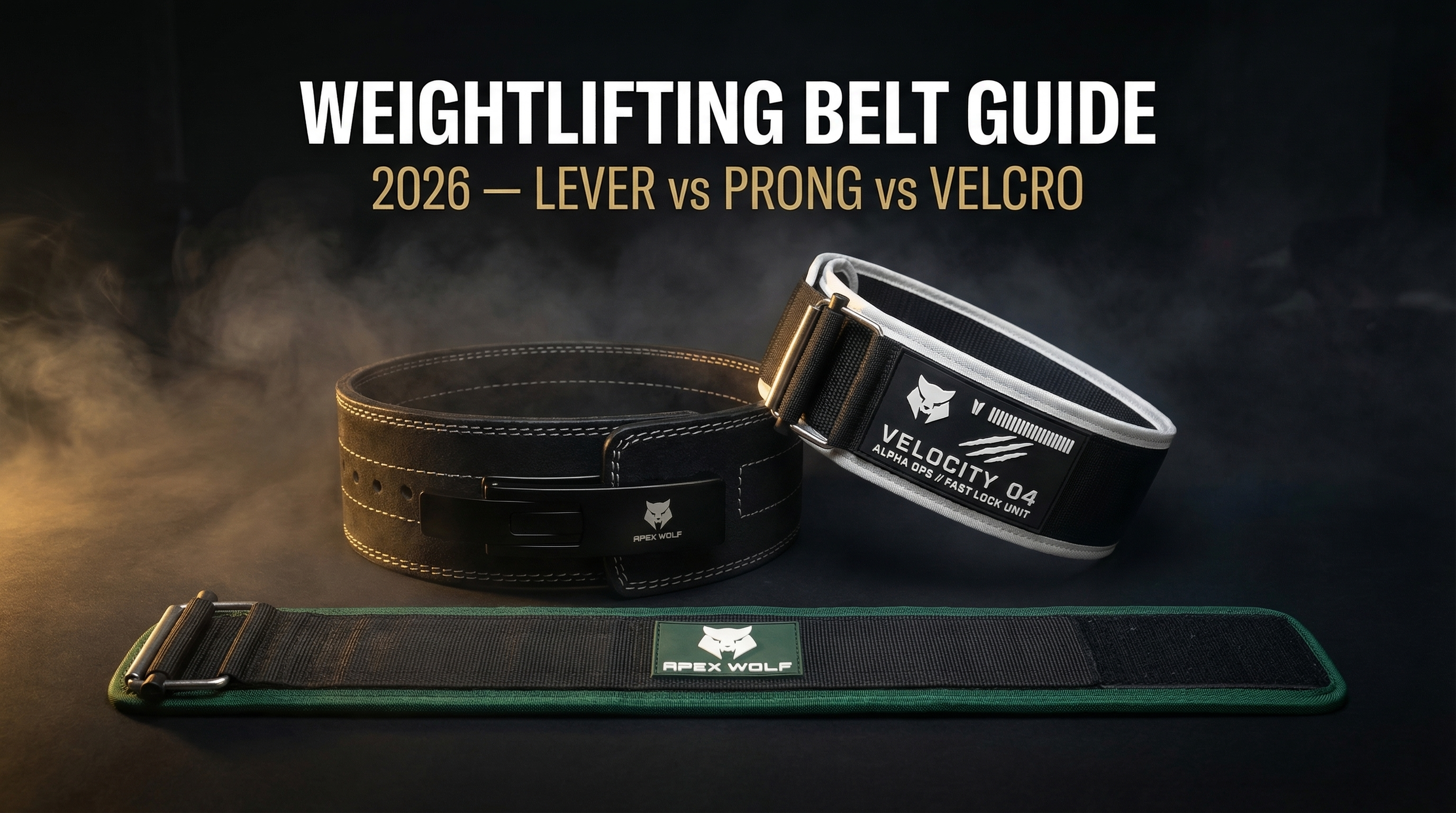 Weightlifting Belt Guide - Lever vs Prong vs Velcro 2026