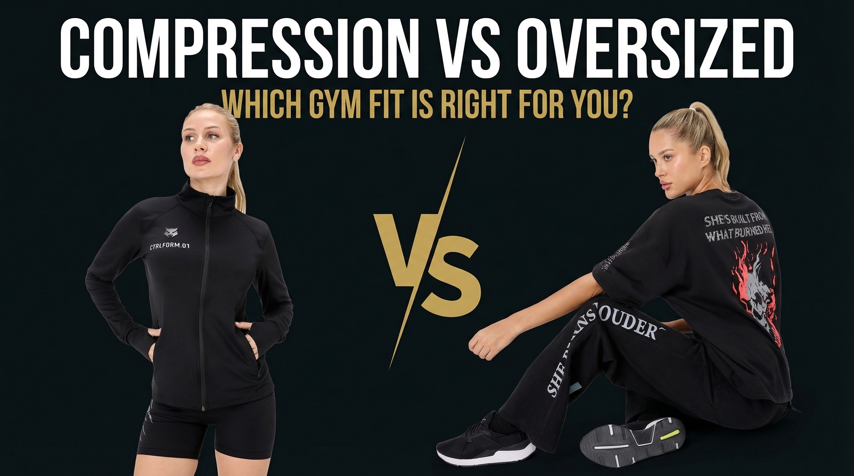 Compression vs Oversized: Which Gym Fit Is Right for You?