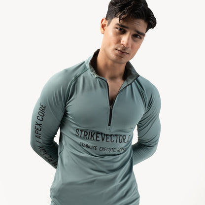 STRIKEVECTOR_01 — HUNTER GREEN — back view