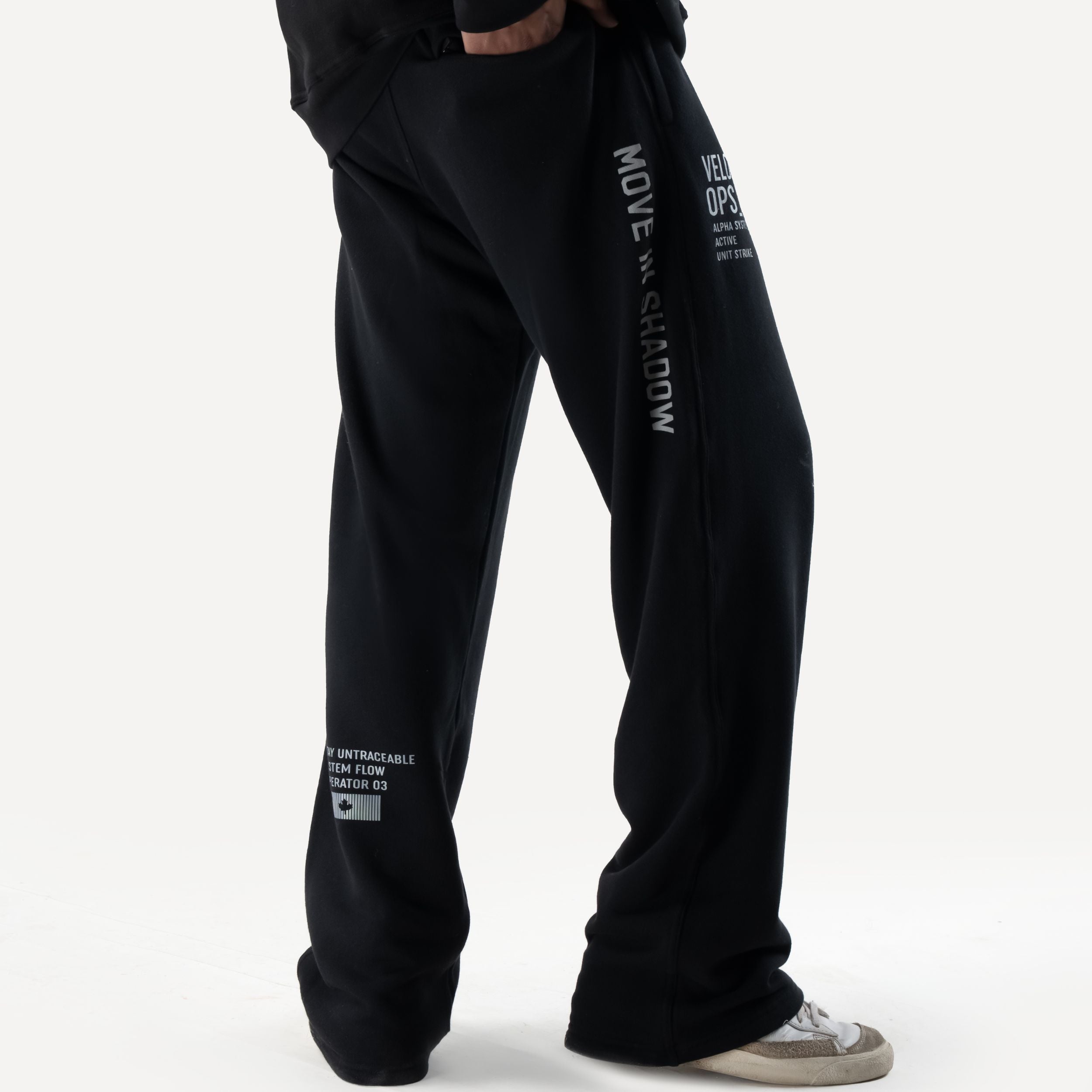 VELOCITY OPS 03 TROUSER — WAR BLACK — back view