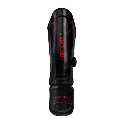 Pulse Martial Arts Shin Guard — angle 4 view, Pulse Martial Arts Shin Guard