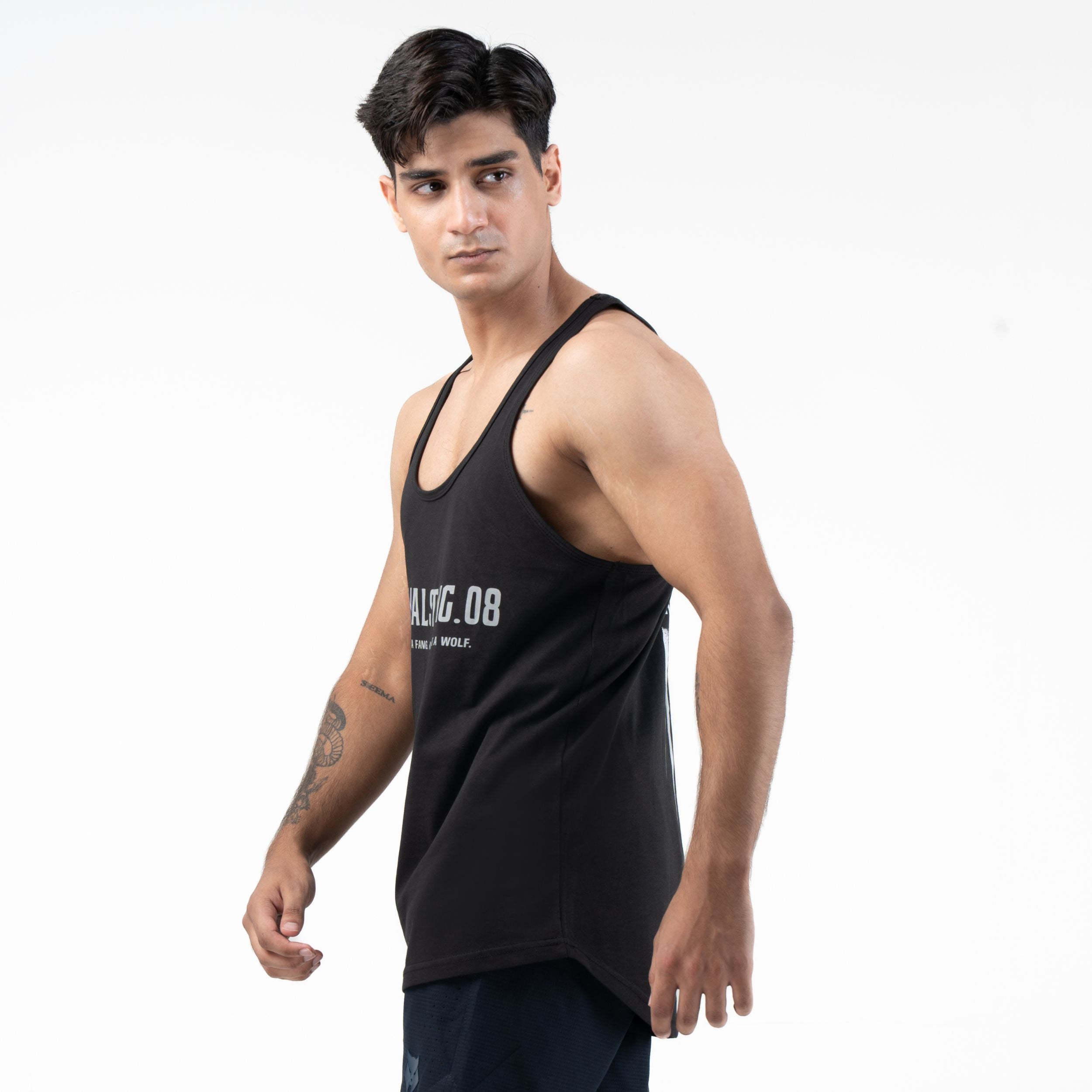 PRIMALSTING_08 TANK — WAR BLACK — angle 5 view, PRIMALSTING_08 TANK — WAR BLACK