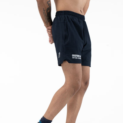 GRIDFORCE_05 Training Shorts — 5” Inseam | Navy
