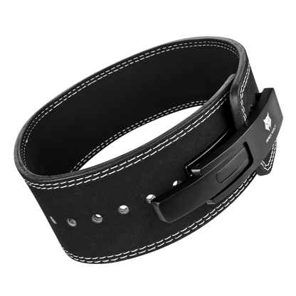 Alpha Power Lever Belt | White