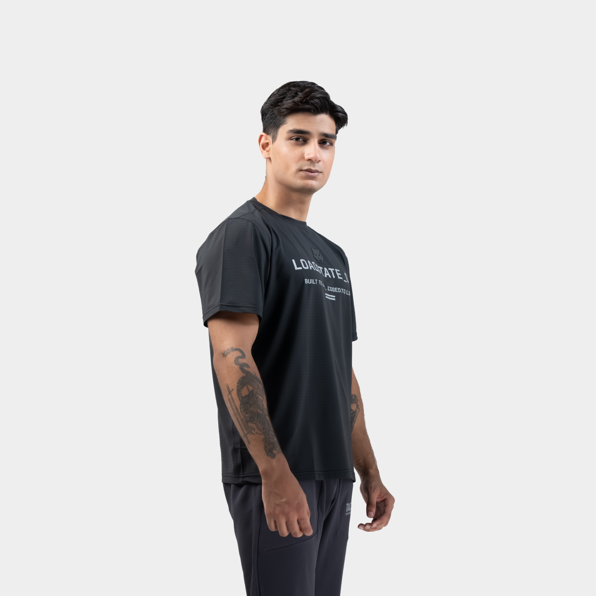 LOADSTATE_09 Performance Training Tee — side detail