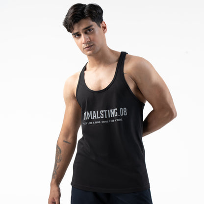 PRIMALSTING_08 TANK — WAR BLACK — back/alternate view, PRIMALSTING_08 TANK — WAR BLACK