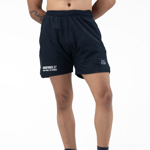 GRIDFORCE_07 Training Shorts – 7” Inseam | Navy