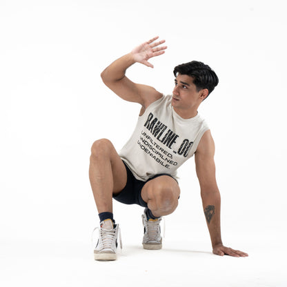 RAWLINE_00 VEST — TACTICAL BEIGE — angle 4 view, RAWLINE_00 VEST — TACTICAL BEIGE