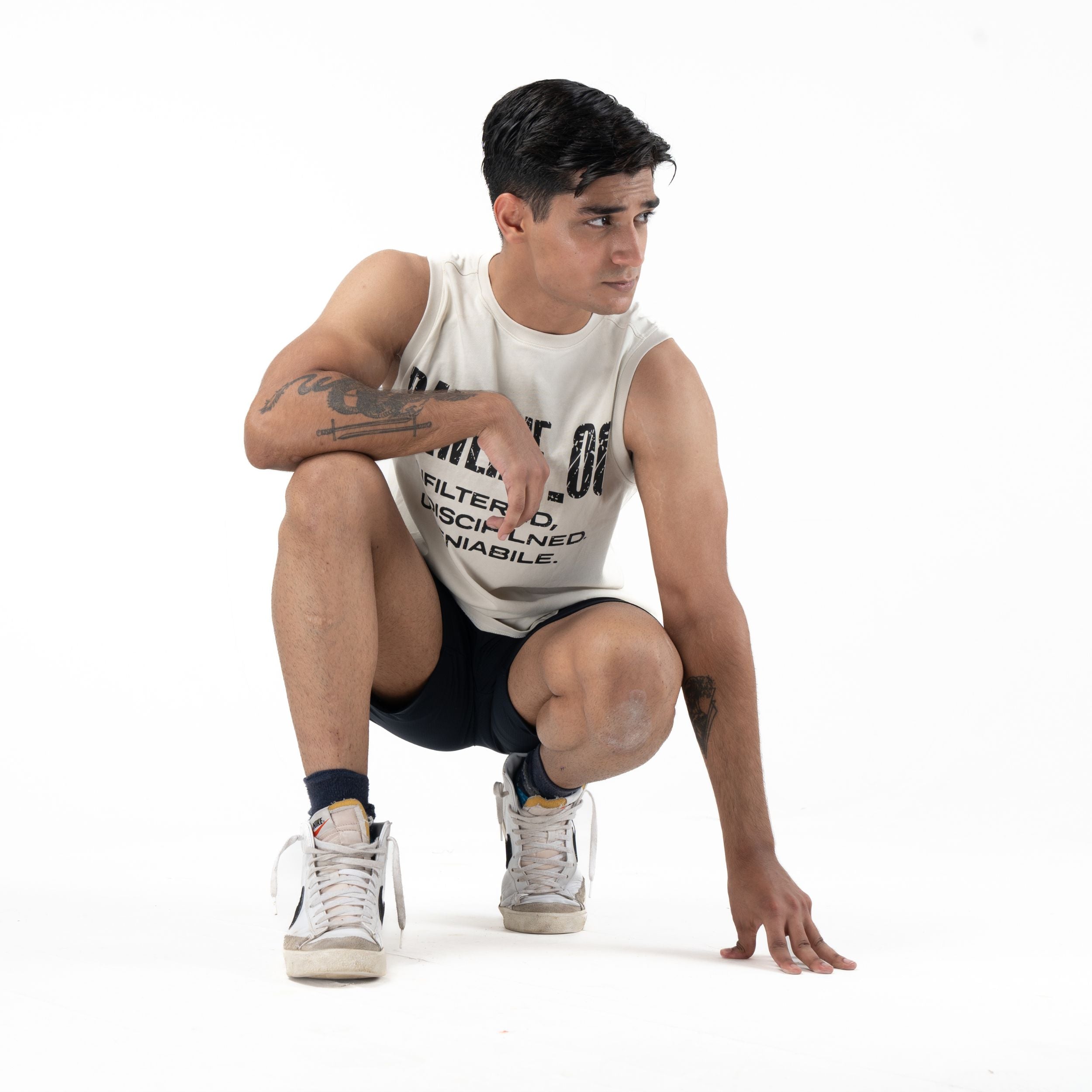 RAWLINE_00 VEST — TACTICAL BEIGE — angle 6 view, RAWLINE_00 VEST — TACTICAL BEIGE