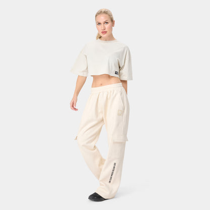 ALPHAFEM.08 CROP TOP — Tactical Biege