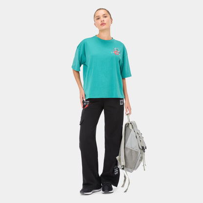 ALPHAFIRE OVERSIZED T-SHIRT — ROUGE GREEN