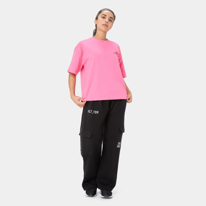 ALPHAFIRE OVERSIZED T-SHIRT — ALPHA ROSE