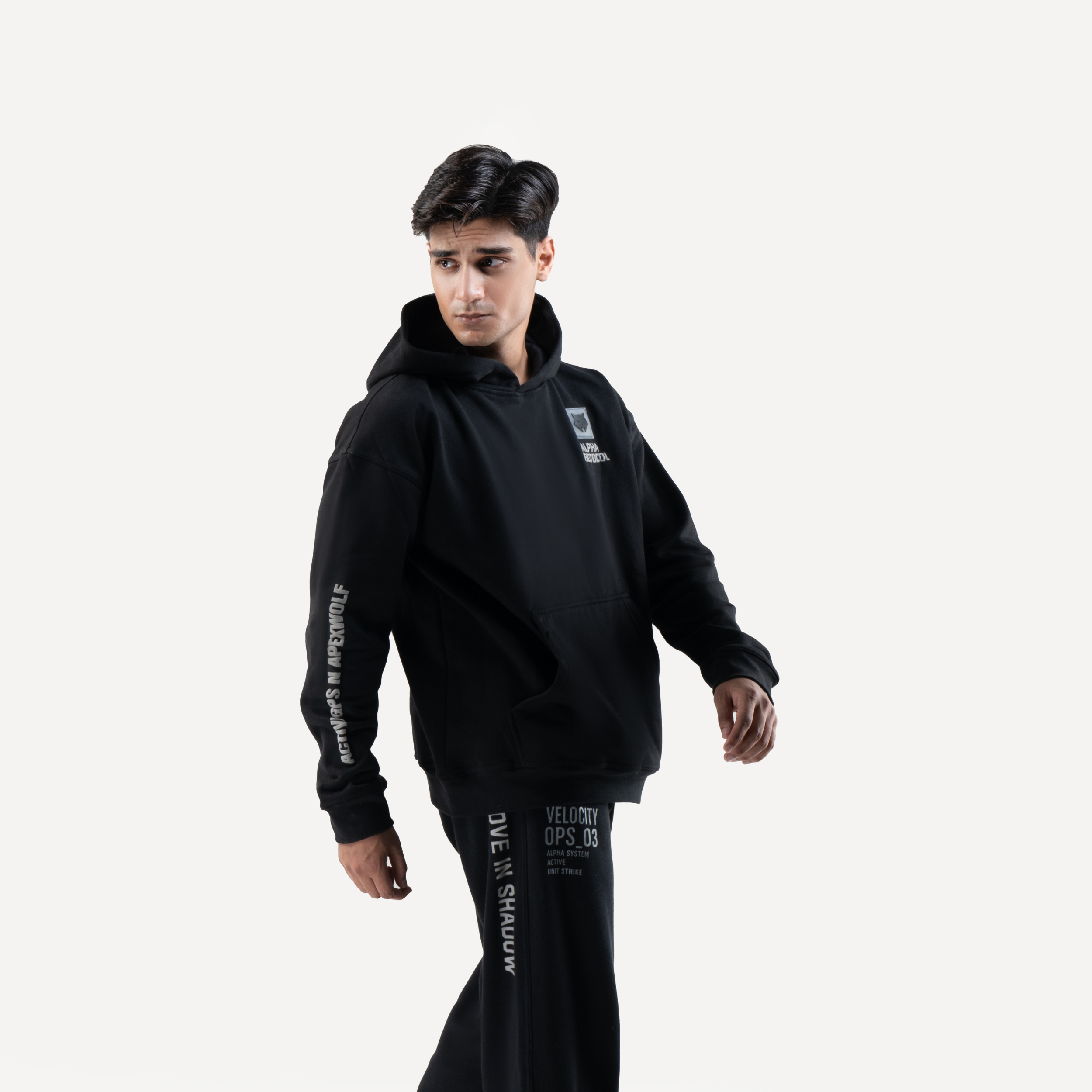 ALPHA PROTOCOL TOP — WAR BLACK