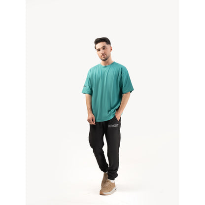 OPERATOR_77 OVERSIZED TEE — ROUGE GREEN