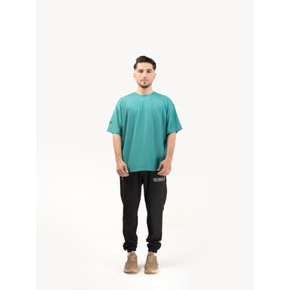 OPERATOR_77 OVERSIZED TEE — ROUGE GREEN