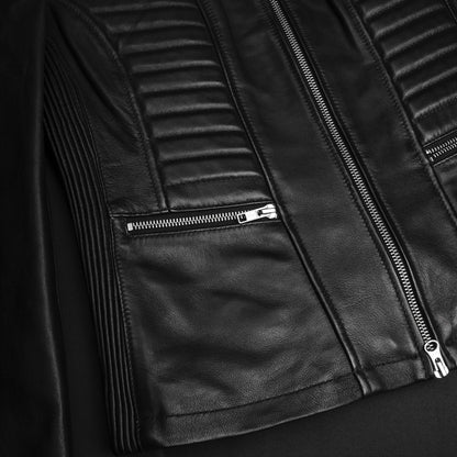 Valkyrie Black Leather Jacket — Additional angle (7)
