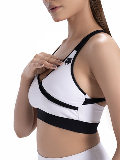Midnight Stride Sports Bra