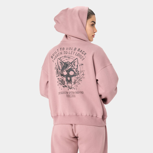 LOCKFEM_05 HOODIE — STORM ROSE