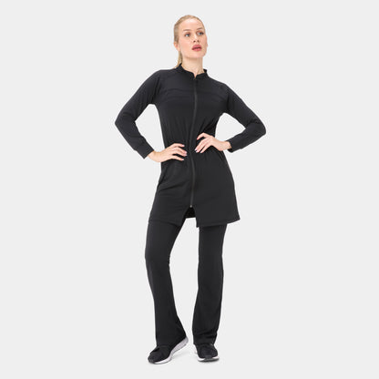 ONYX REGLAN TOP — WAR BLACK